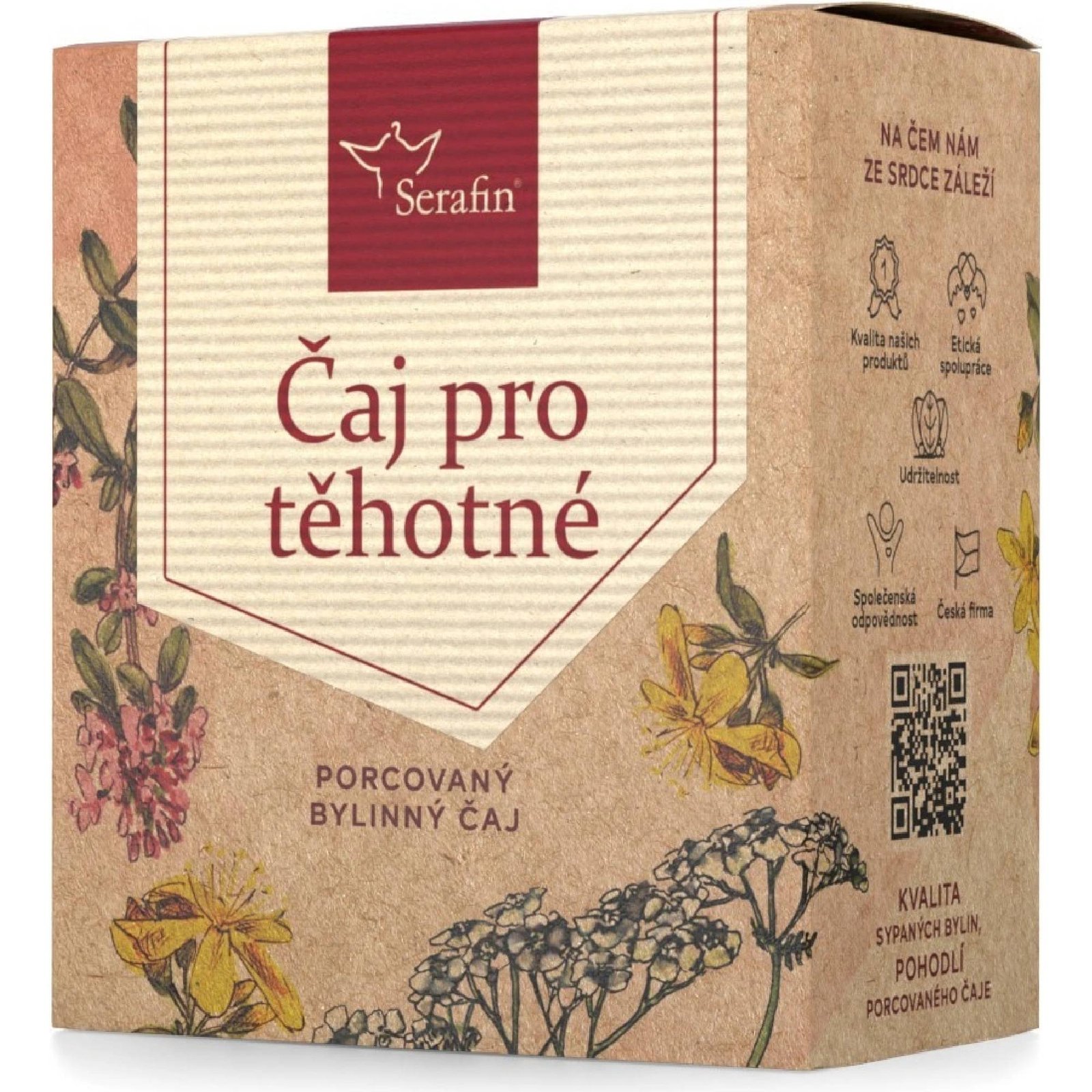 Serafin Pro těhotné porcovaný čaj 38 g